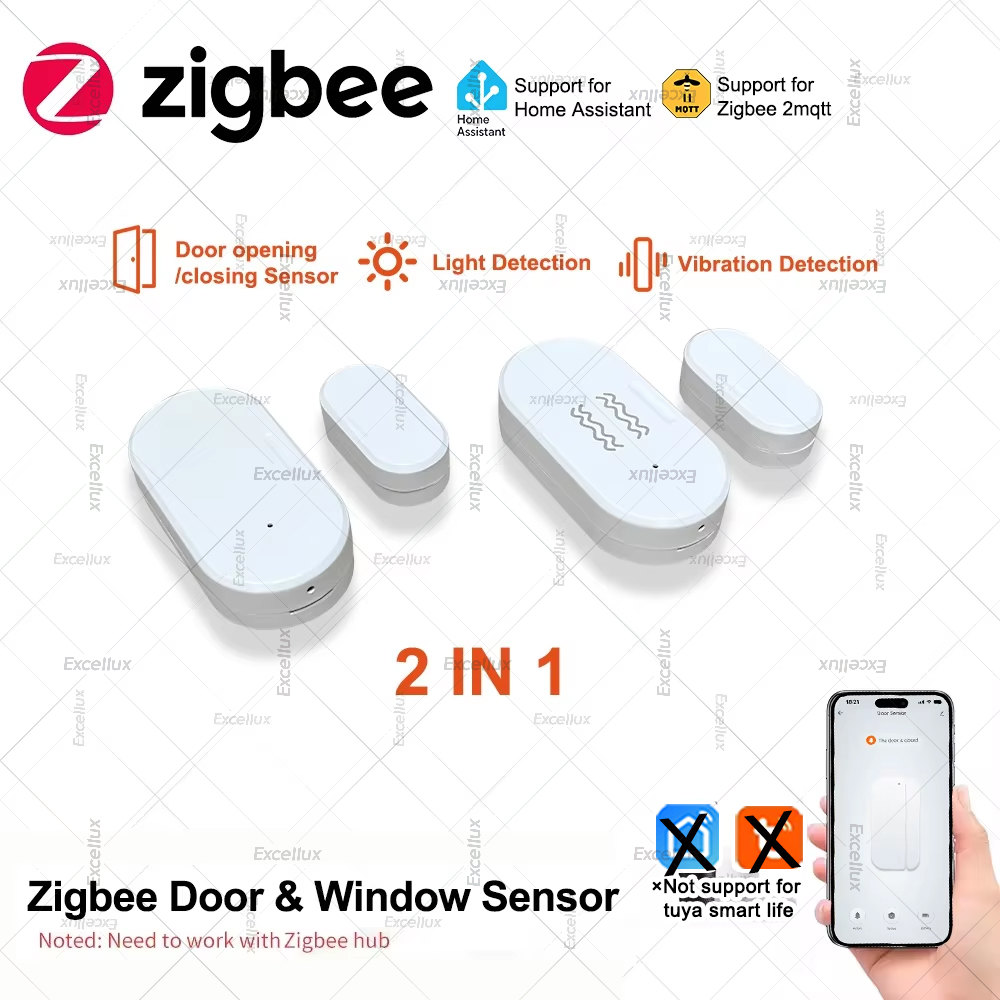 Home Improvement And Hardware - Zigbee 3.0 Sensore per porte e