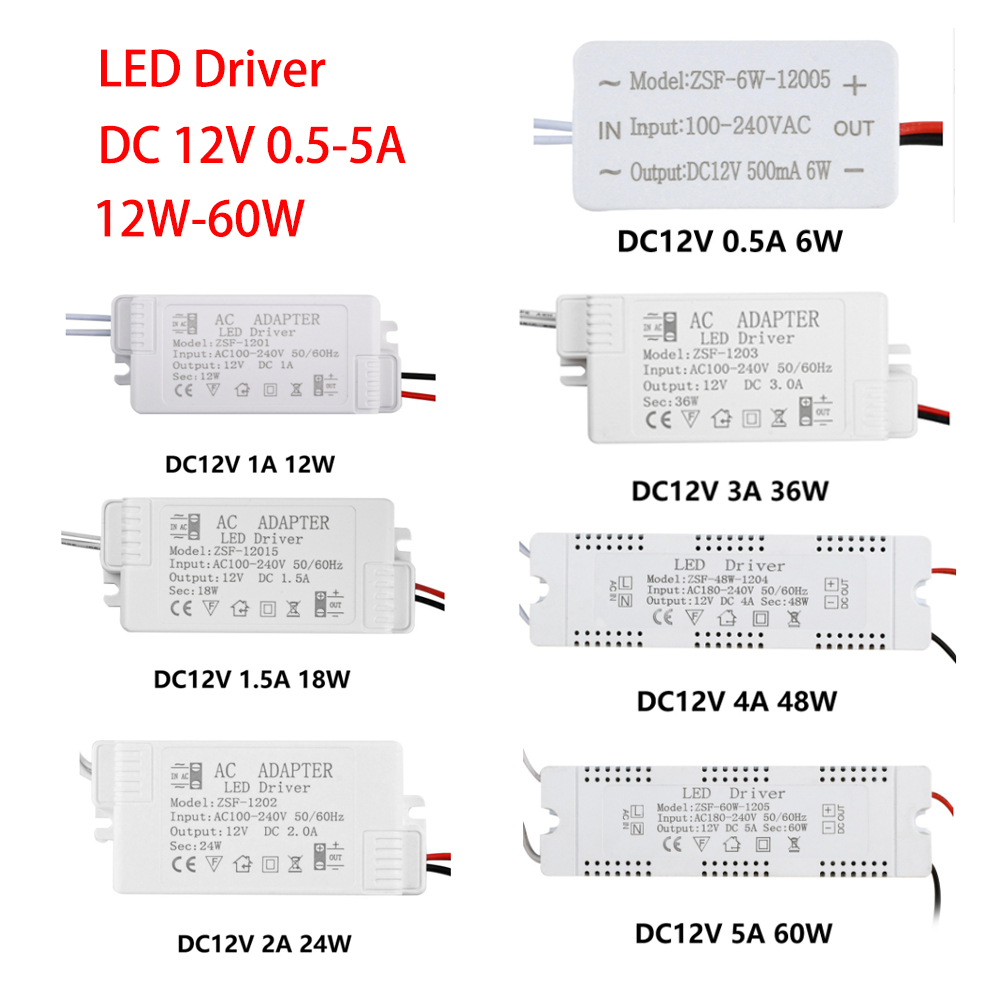 Home Improvement Loan - AC 100-240V a DC 12V Driver