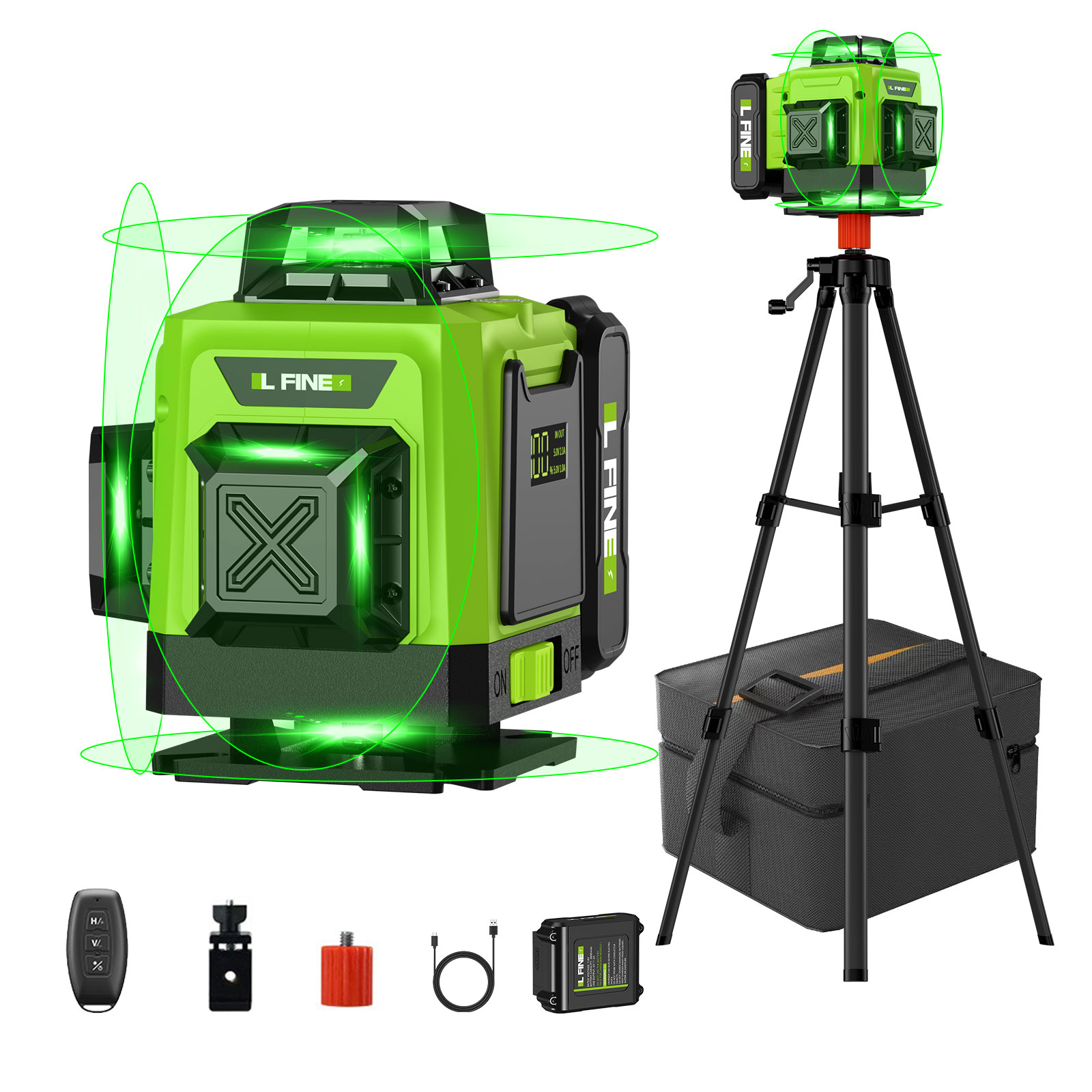 Home Improvement Services - Livello laser Autolivellante Orizzontale Verticale Croce