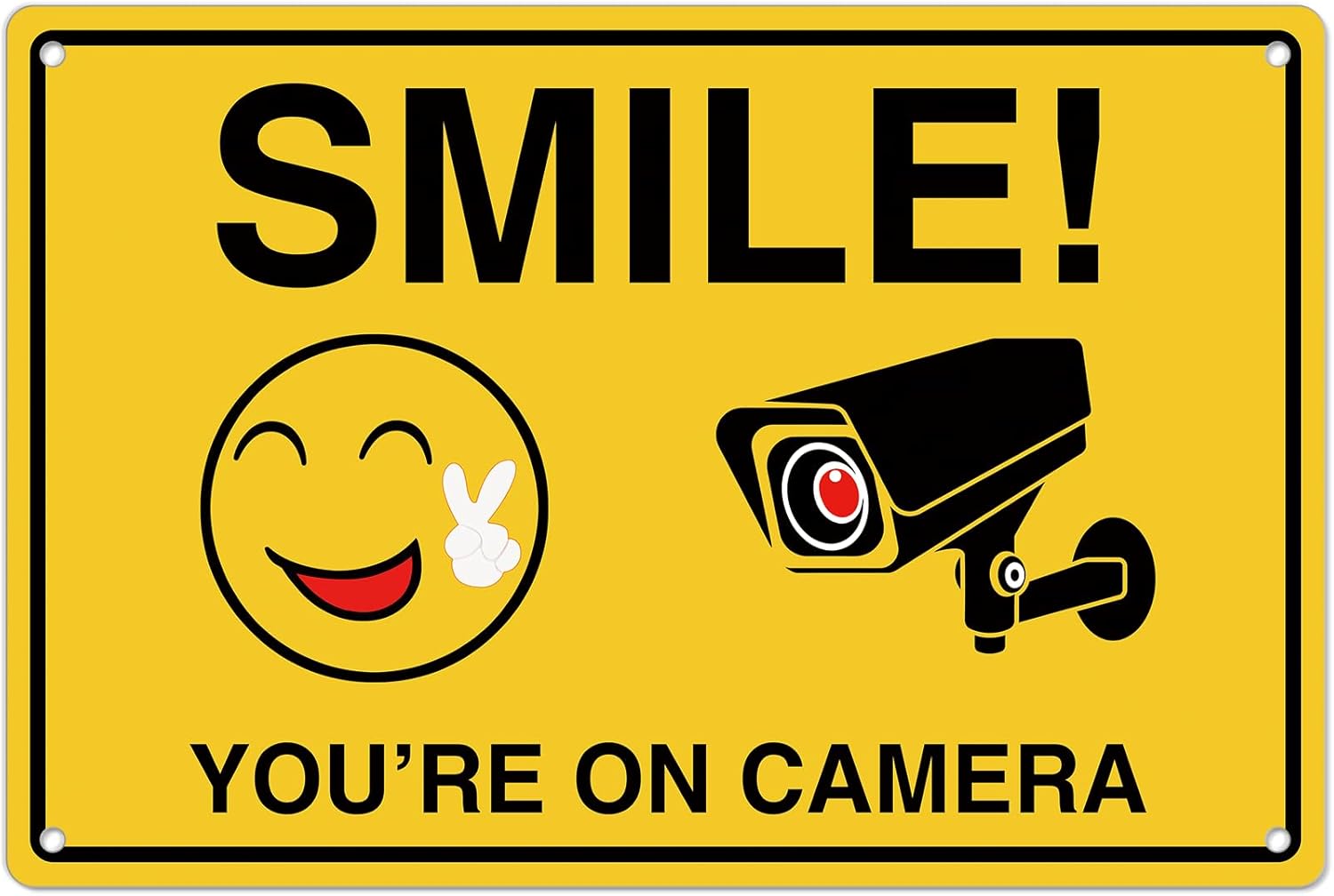 Home Improvement And Hardware - Smile Youre On Insegne della fotocamera;