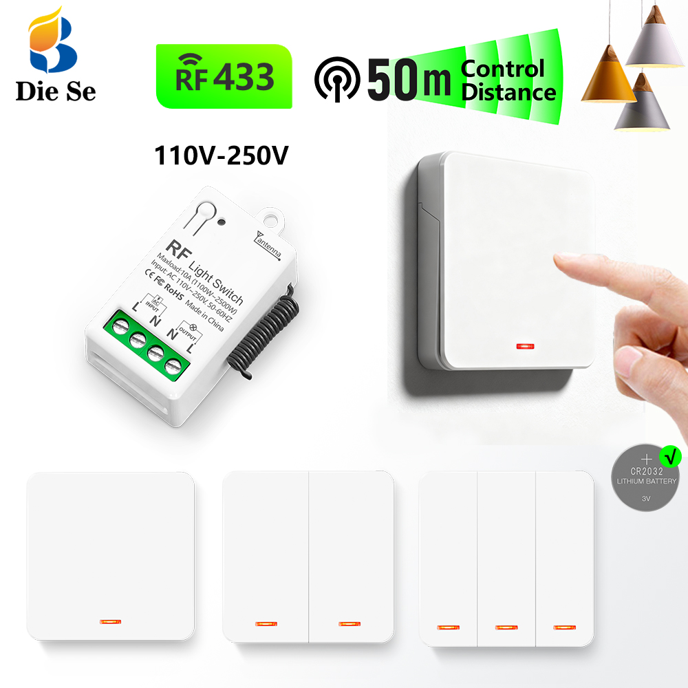 Home Improvement Loan - Interruttore della luce CA wireless 433