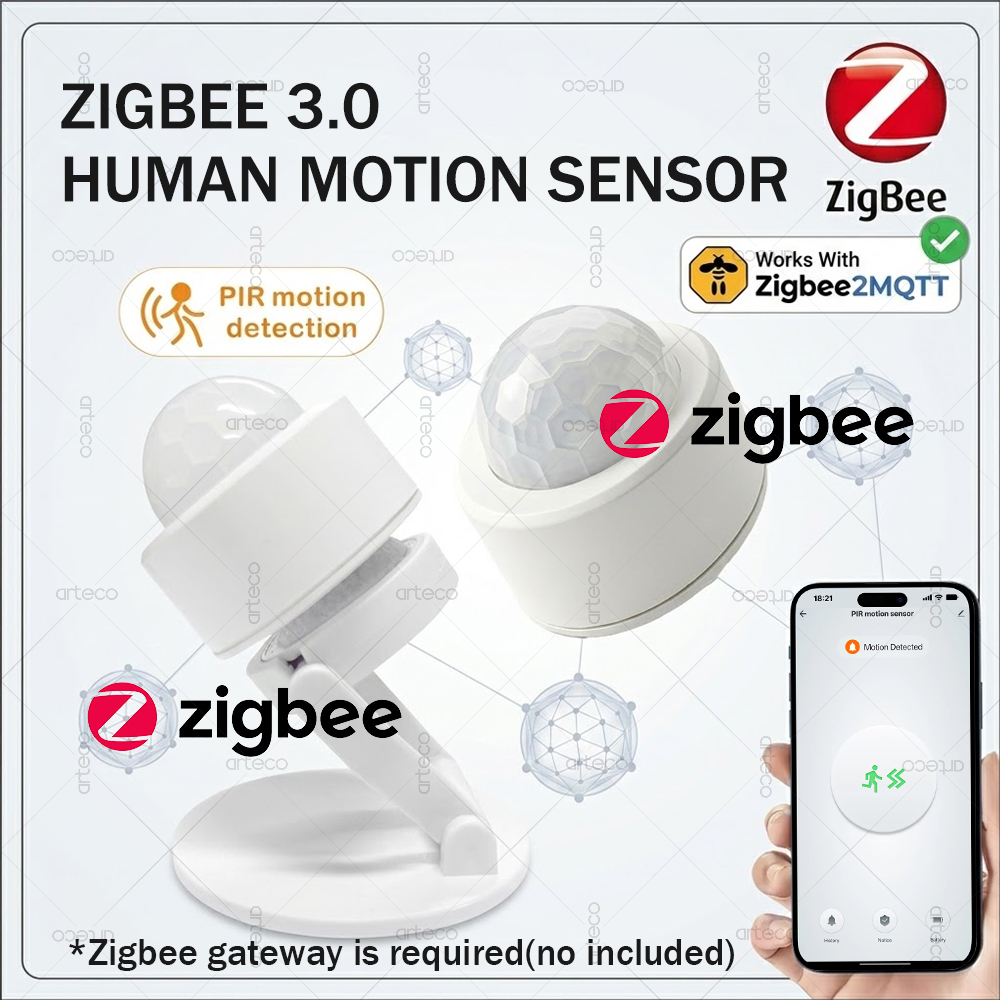 Home Improvement And Hardware - Sensore di Movimento PIR Mini Zigbee