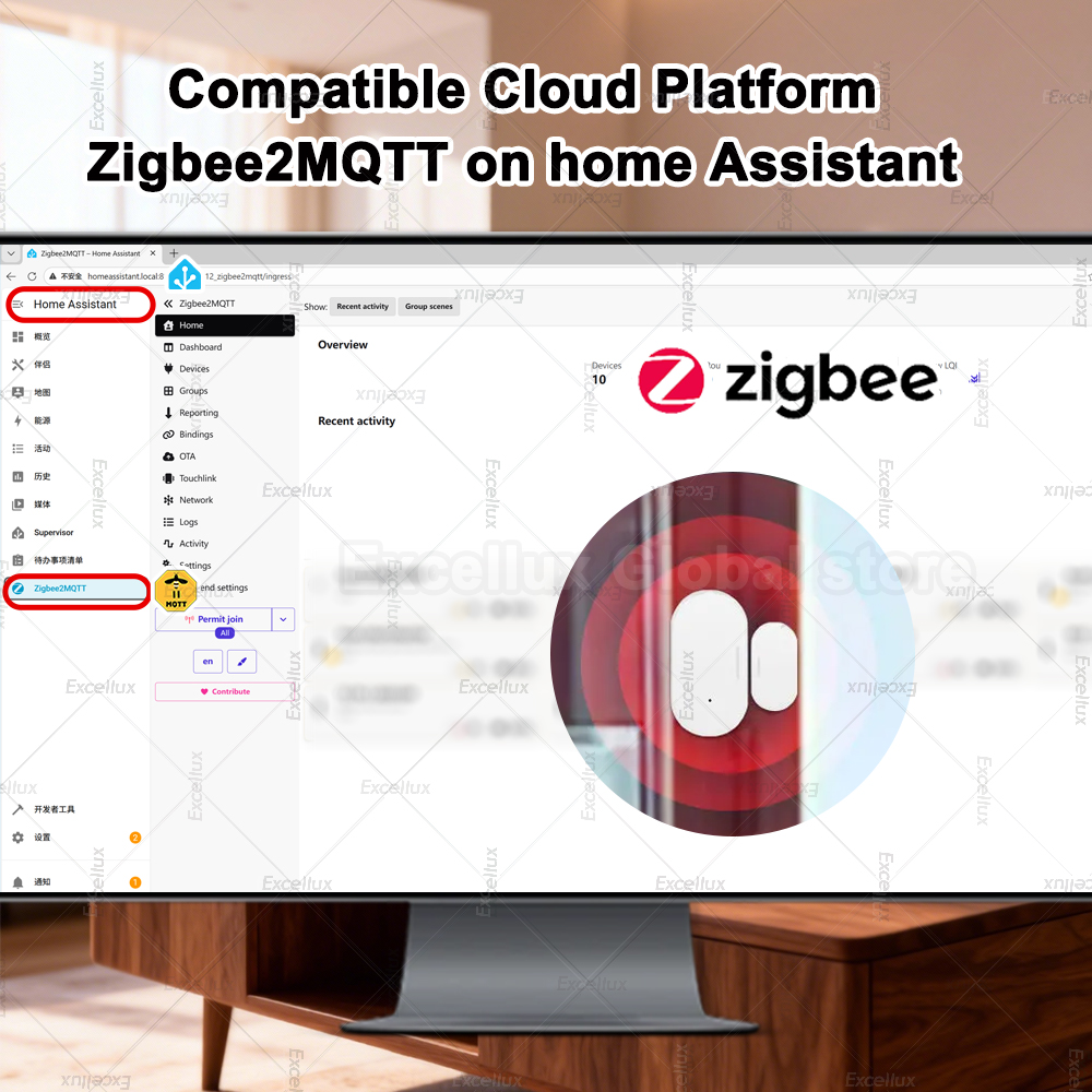Zigbee 3.0 Sensore per porte e - Home Improvement And Hardware recensione e prezzo