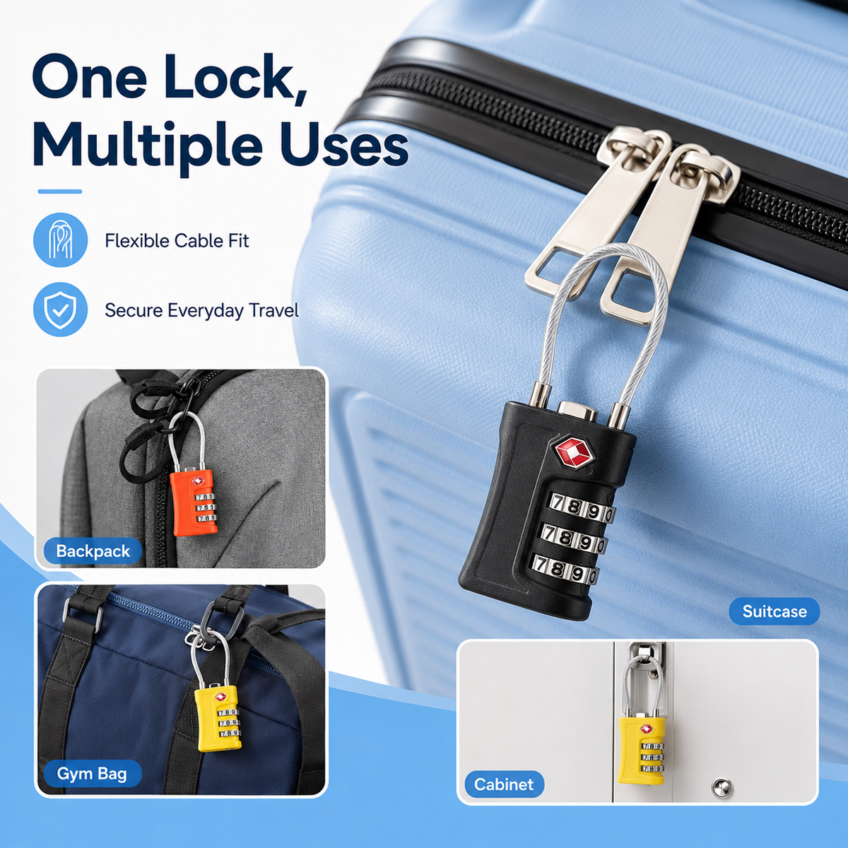 Lucchetto TSA Approvato con Co - Home Improvement And Hardware recensione e prezzo