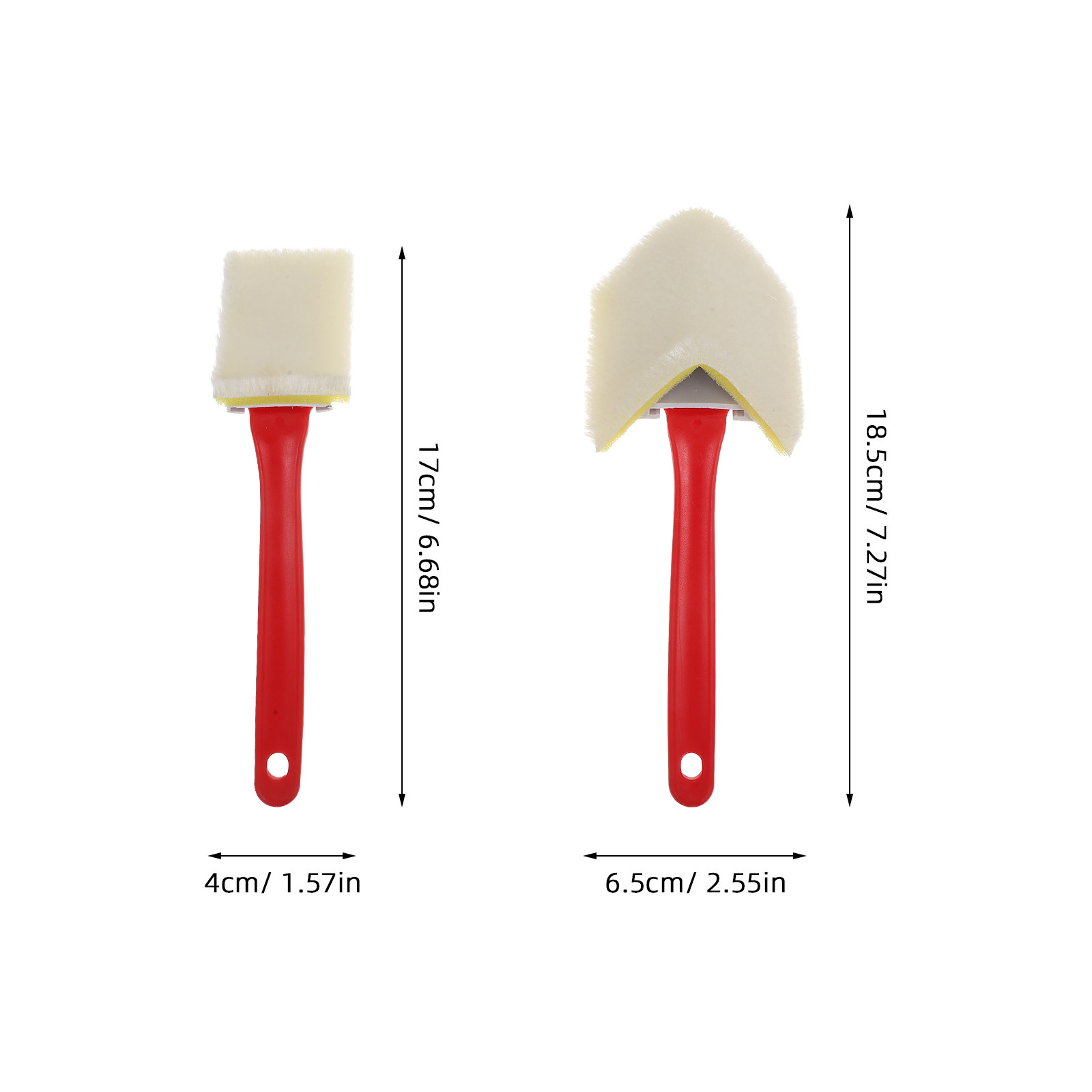 2 Pennelli Triangolari per Ang - Home Improvement And Supply recensione e prezzo